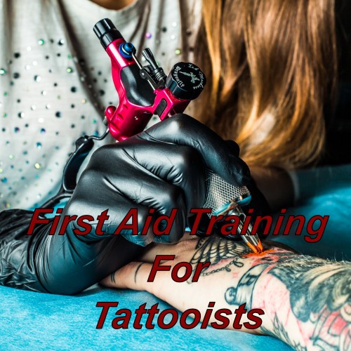 First aid training online, suitable for tattooist's