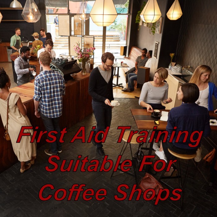 First aid training online suitable for tea rooms, coffee shop's, level 2 approved course, print certification on completion.