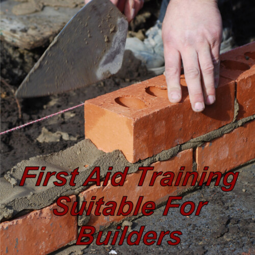 Emergency first aid at work training, online EFAW, suitable for builders, construction.