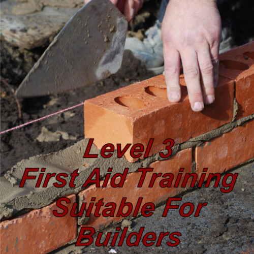 Online first aid training suitable for builders, carpenters and the construction industry, CPD certified course.